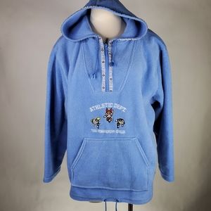 Vintage y2k Powderpuff girls Fleece Anorak Hoodie